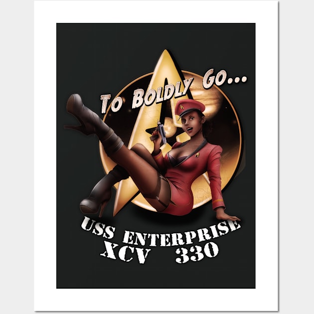 To Boldly Go... Wall Art by willblackb4